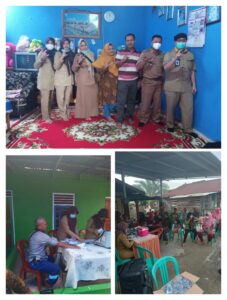 Kegiatan vaksinasi tahap 1 dan tahap 2